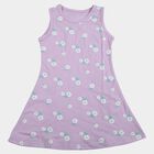 Girls' Frock, Lilac, small