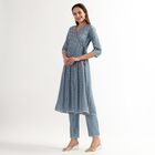 Ladies' Ethnic Set, Light Blue, small image number null