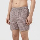 Men's White Regular Fit Solid Boxers, White, small