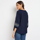 Ladies' Shirt , नेवी ब्लू, small image number null