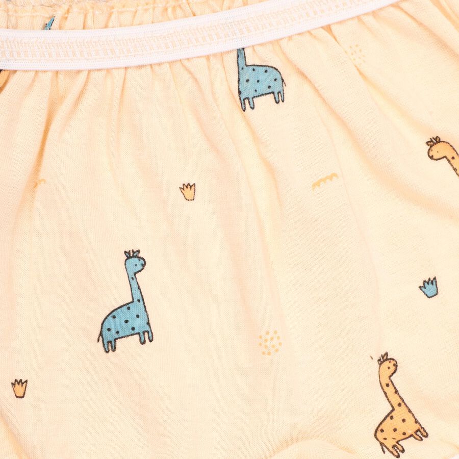 Infants' 100% Cotton Bloomer , Peach, large