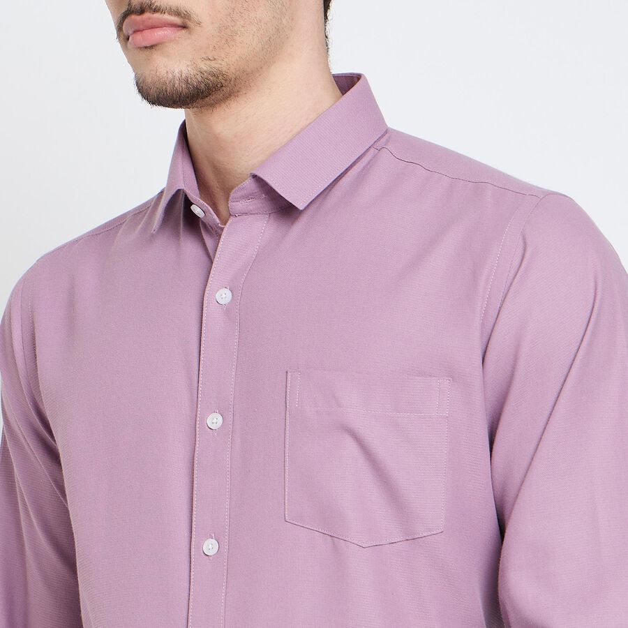 Men's Formal Shirt , Purple, large image number null