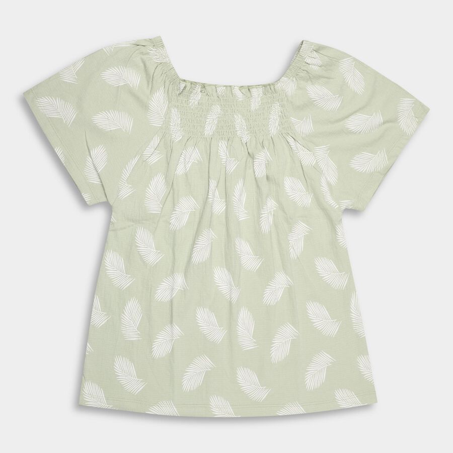 Girls' T-Shirt , हल्का हरा, large image number null