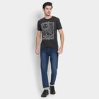 Men's Round Neck Half Sleeves T-Shirt , Dark Grey, small image number null