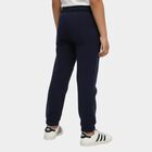 Boys' Dark Navy Blue Car Printed Elastic Waist Pyjama, Navy Blue, small image number null