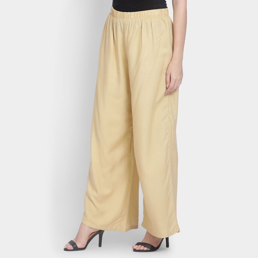 Ladies' Palazzos , गहरा पीला, large image number null