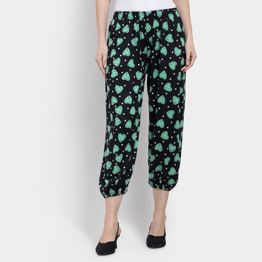 Ladies' Harem, काला, large