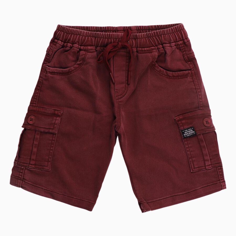 Boys' Bermuda, Rust, large image number null