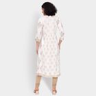 Ladies' Kurta Pyjama Set, Off White, small image number null