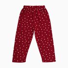Girls' Pyjama, वाइन, small image number null