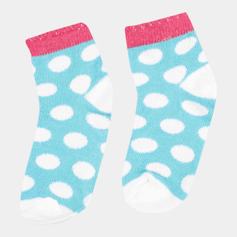 Girls Ankle Basic Socks, Pink, large image number null