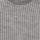 Boys Muted Sage Green Round Neck Thermal Upper, मिश्रित हल्का ग्रे, small image number null