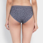 Printed Panty, Dark Grey, small image number null