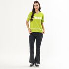 Women's Dusty Charcoal Black Flared Fit High-Rise Jeans, गहरा ग्रे, small image number null