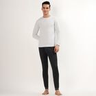 Men's Thermal Upper, मिश्रित हल्का ग्रे, small image number null