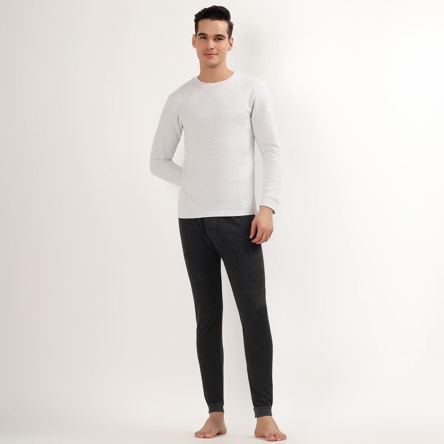 Men's Thermal Upper, मिश्रित हल्का ग्रे, large image number null