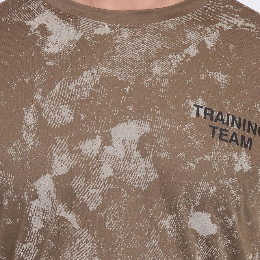 Men's Drifit T-Shirt, Khaki, large