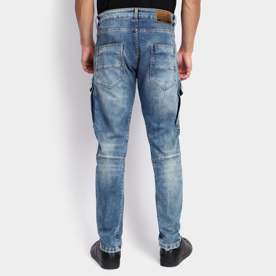 Men's Skinny Jeans, Mid Blue, large image number null
