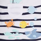 Infant Boys' 100% Cotton Baba Suit, एक्वा, small image number null