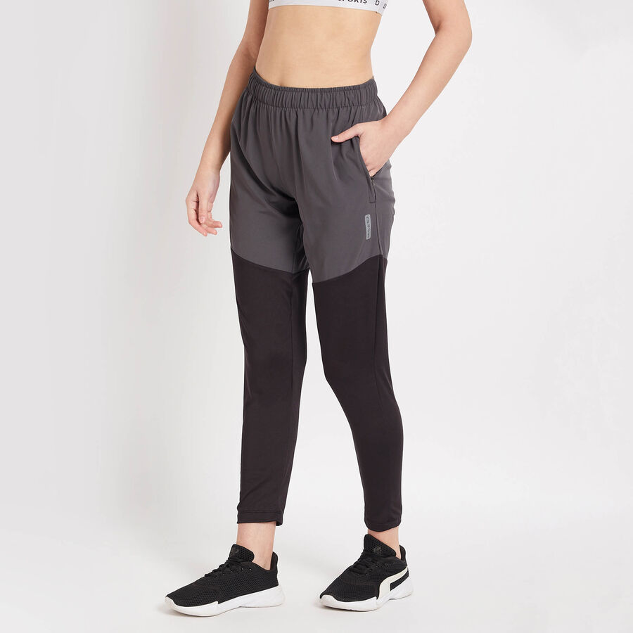 Cut & Sew Joggers, काला, large image number null