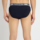 Men's 100% Cotton Briefs , Navy Blue, small image number null