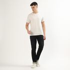 Men's Jet Black Slim Fit Jeans, Black, small