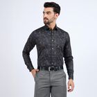 Men's Formal Shirt , Black, small image number null