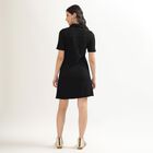 Ladies' A Line Dress , काला, small image number null