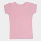 Girls' T-Shirt, हल्का गुलाबी, small image number null