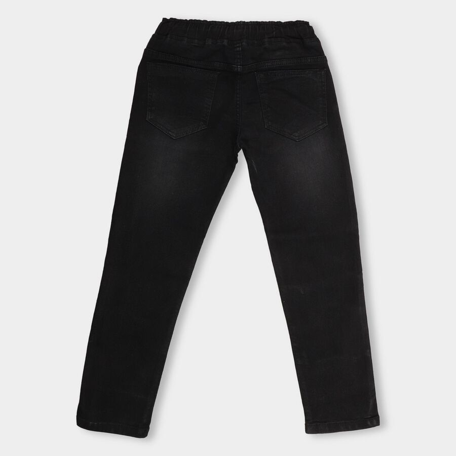 Boys' Jeans, काला, large image number null