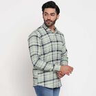 Checks Casual Shirt, Light Green, small image number null