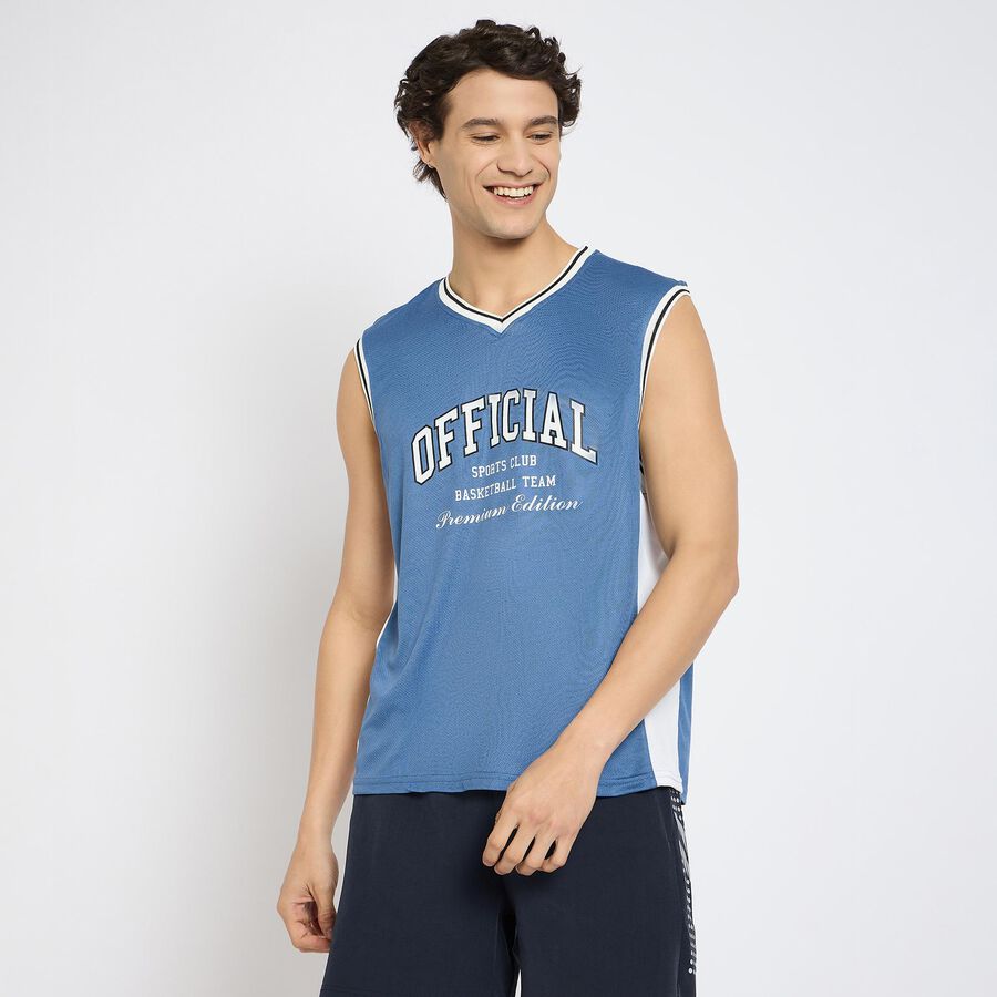 Men's T-Shirt, Mid Blue, large image number null
