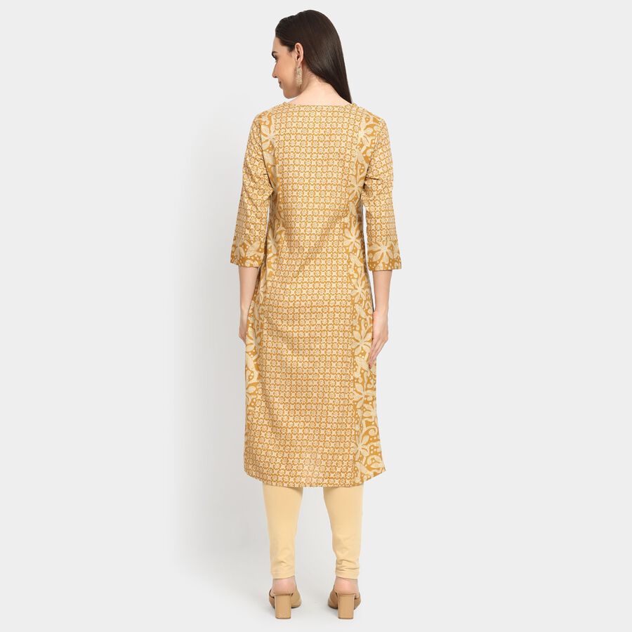 Ladies' Kurta, Mustard, large image number null