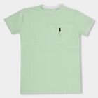 Boys' Half Sleeves T-Shirt , हल्का हरा, small image number null