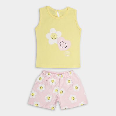 Infant Girls' 100% Cotton Short Set