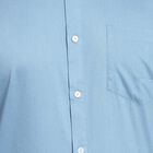 Men's Formal Shirt, मध्यम नीला, small image number null