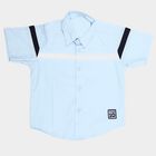 Boys' Casual Shirt, Light Blue, small