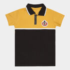 Boys Cut & Sew T-Shirt, काला, small image number null