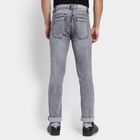 Men's Skinny Jeans , हल्का ग्रे, small