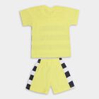 Infant Boys' 100% Cotton Baba Suit , पीला, small image number null