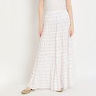 Ladies' Lehenga Skirt, Off White, small image number null