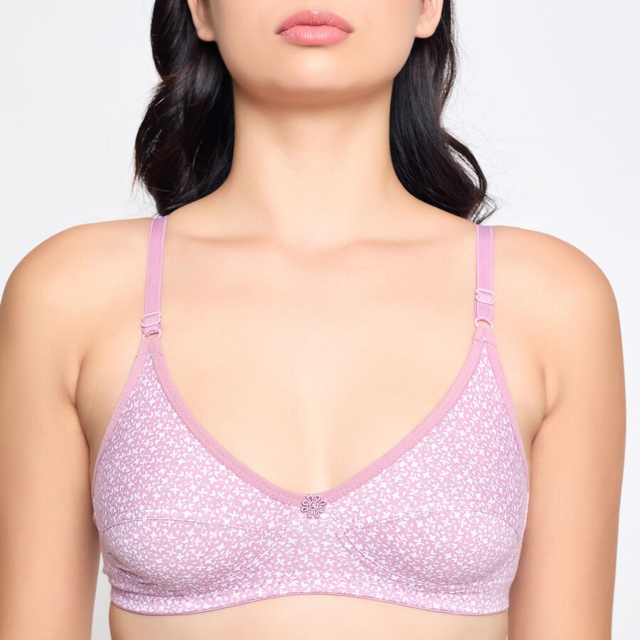 Ladies' Non-Padded Bra, हल्का गुलाबी, large image number null