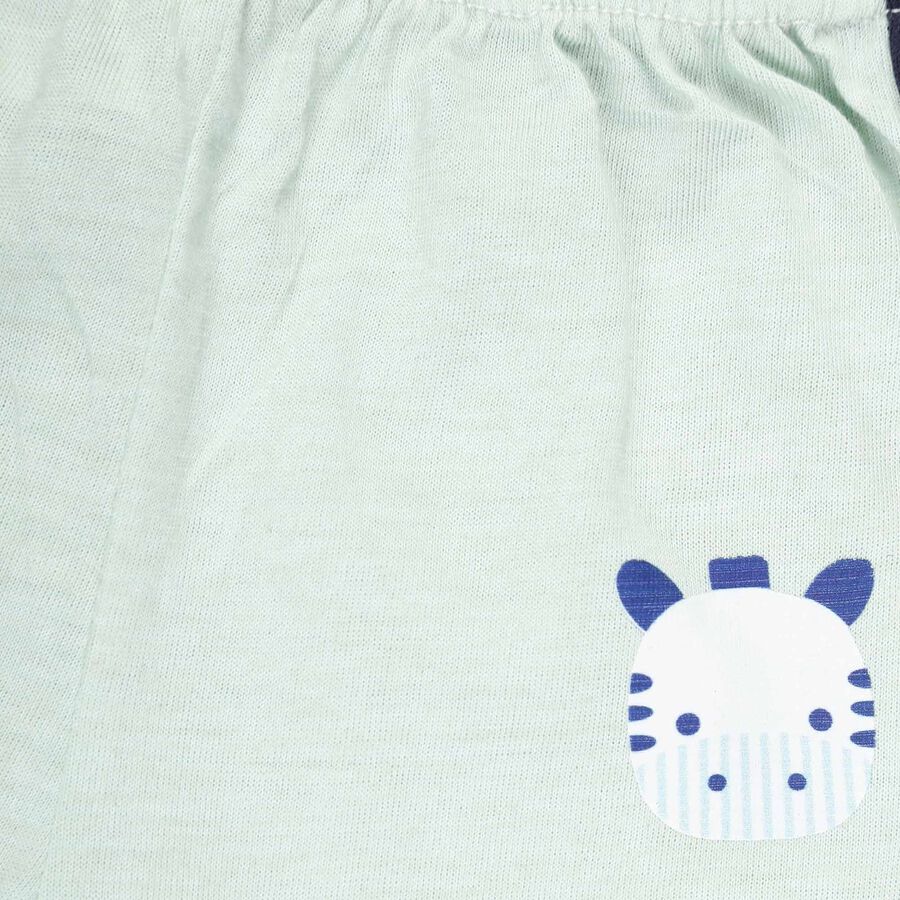 Infants Solid Pyjama, Olive, large image number null