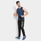 Placement Print Active Track Pants, Black, small image number null