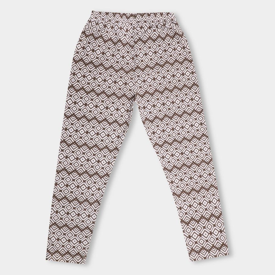 Girls' Pyjamas, Brown, large image number null
