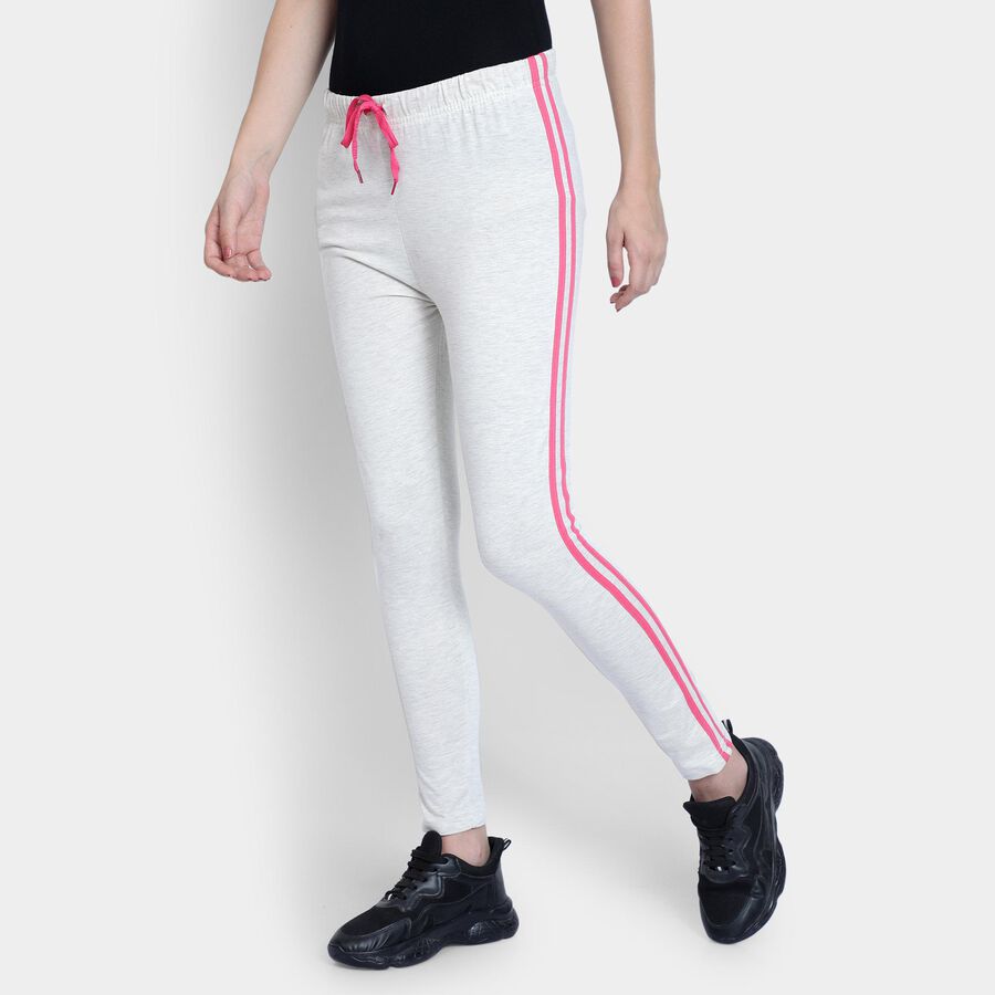 Ladies' Track Pants , Ecru Melange, large image number null