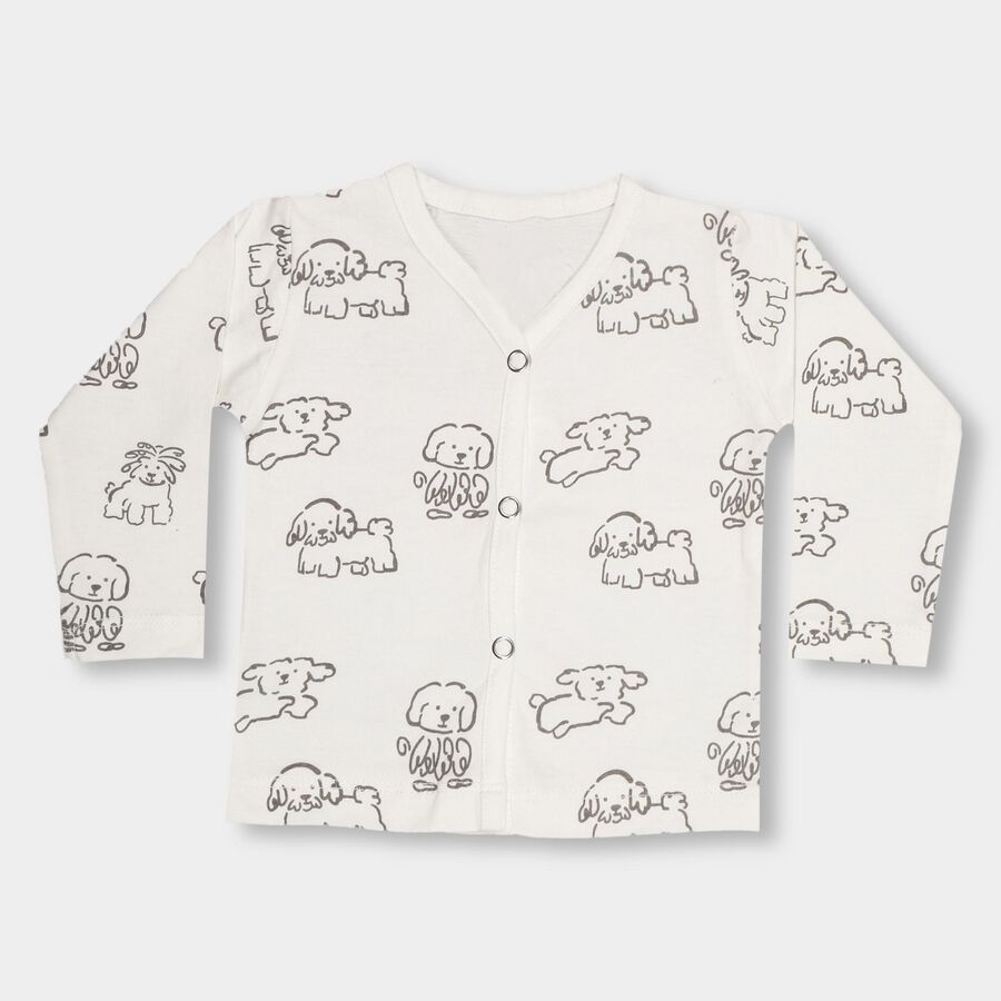 Infants' 100% Cotton T-Shirt , ऑफ व्हाइट, large image number null