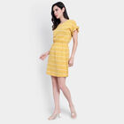 Stripes Dress, Yellow, small image number null