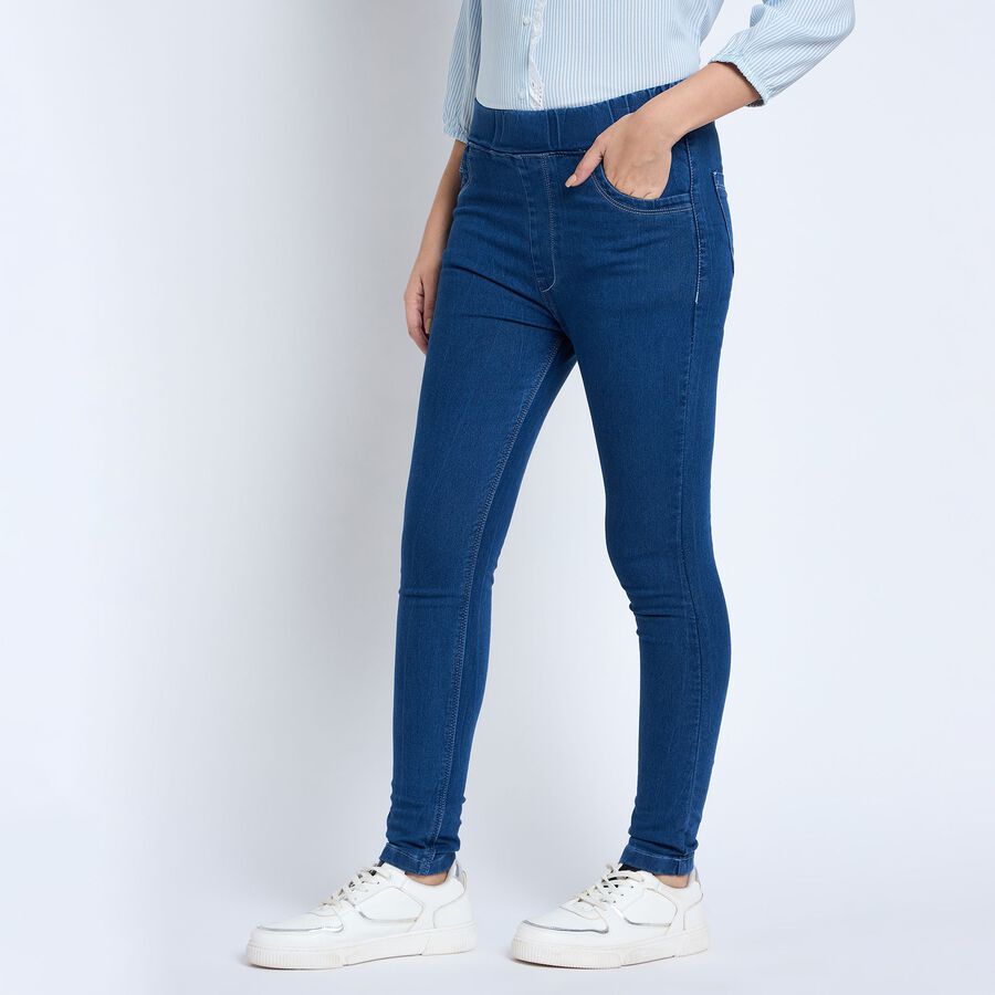 Ladies' Jeans , Mid Blue, large image number null