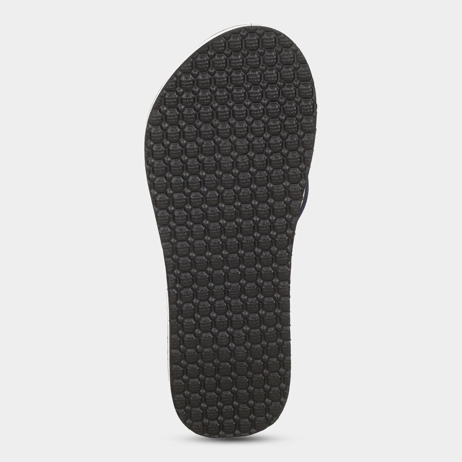 Ladies' Slippers, Navy Blue, large image number null